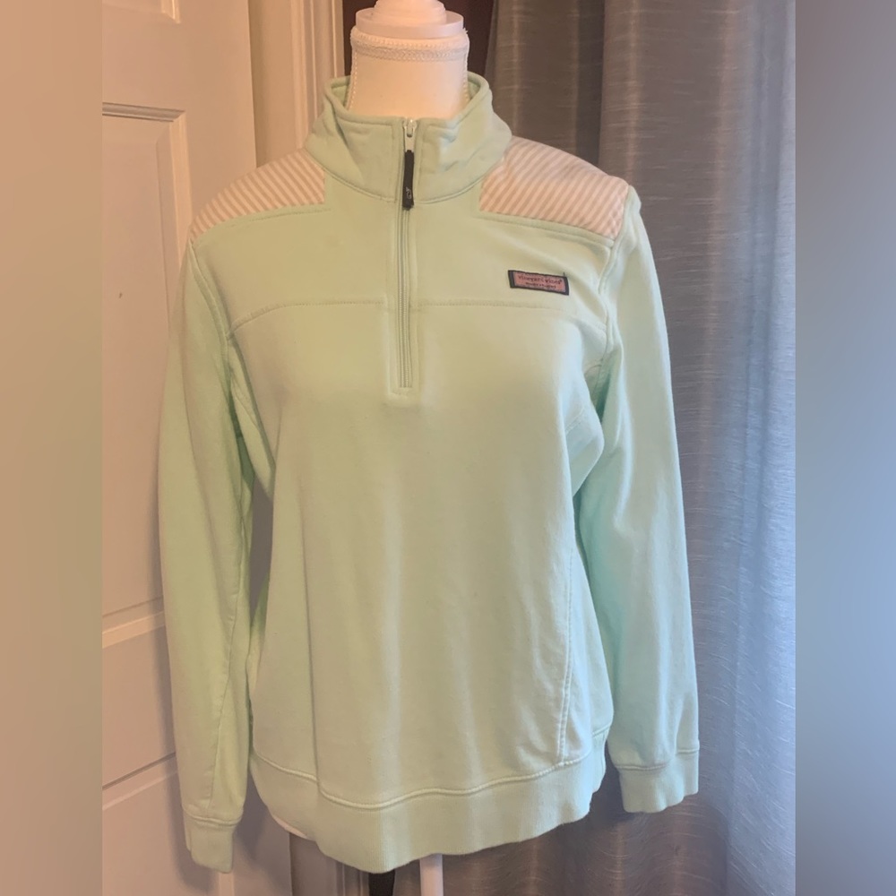 Vineyard Vines quarter zip sweater-
